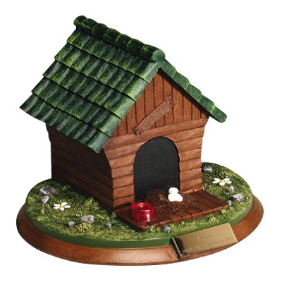 Backyard Dog House Urn